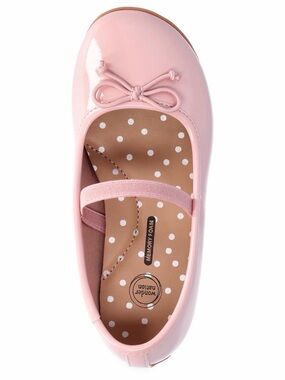 wonder nation Pink Patent Mary Jane Ballet Flat with Bow